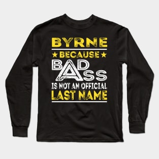 BYRNE Long Sleeve T-Shirt